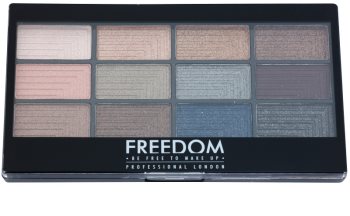 Freedom Pro 12 Romance and Jewels palette de fards à paupières avec applicateur