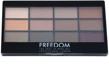 Freedom Pro 12 Secret Rose палітра тіней з аплікатором