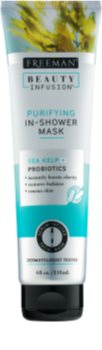 Freeman Beauty Infusion Sea Kelp + Probiotics čistiaca maska do sprchy