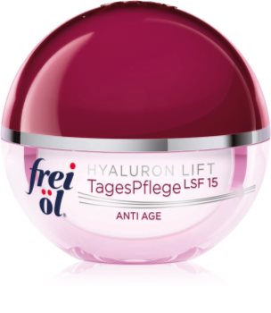 frei öl Anti Age Hyaluron Lift dnevna krema za učvrstitev kože in proti gubam SPF 15