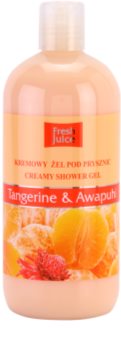 Fresh Juice Tangerine & Awapuhi krémový sprchový gel