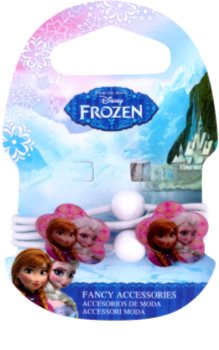Frozen Princess elásticos para o cabelo com flores