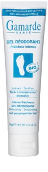 Gamarde Foot Care Excessive Perspiration antitranspirante refrescante em gel para pés
