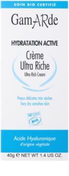 Gamarde Hydratation Active creme nutritivo e profundamente hidratante para pele seca a sensível
