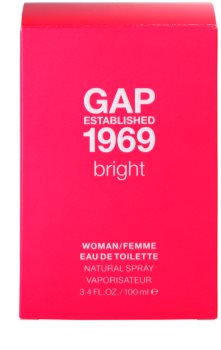 Gap Gap Established 1969 Bright eau de toilette per donna 100 ml