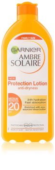 Garnier Ambre Solaire захисне молочко для засмаги SPF 20