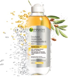 Garnier Skin Naturals eau micellaire bi-phasée 3 en 1