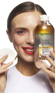 Garnier Skin Naturals eau micellaire bi-phasée 3 en 1