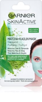 Garnier Skin Active maska za obraz iz kaolina za mastno in mešano kožo