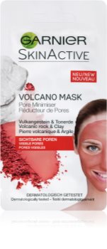 Garnier Skin Active hrejivá pleťová maska so sopečnými minerálmi a ílom sťahujúcim póry