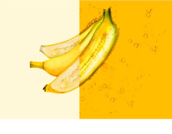 Garnier Fructis Banana Hair Food tápláló hajpakolás száraz hajra