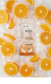 Garnier Skin Naturals Moisture+ Fresh Look spodbujajoča maska za predel okoli oči