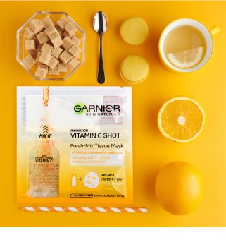 Garnier Skin Naturals Fresh Mix Mask Vitamin maska za suho kožo
