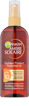 Garnier Ambre Solaire Golden Protect olejek do opalania SPF 10