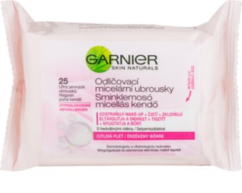Garnier Skin Naturals toalhitas micelares de limpeza para pele sensível