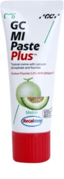 GC MI Paste Plus Melon schützende remineralisierende Zahncreme für empfindliche Zähne mit Fluor