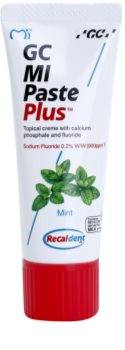 GC MI Paste Plus Mint Crema protectoare de remineralizare pentru dinți sensibili cu flor