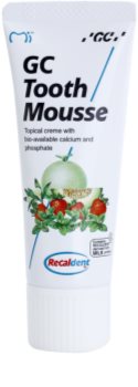 GC Tooth Mousse Melon remineralizační ochranný krém pro citlivé zuby bez fluoridu