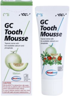 GC Tooth Mousse Melon remineralizační ochranný krém pro citlivé zuby bez fluoridu