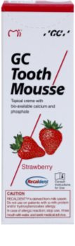 GC Tooth Mousse Strawberry remineralizirajuća zaštitna krema za osjetljive zube bez fluorida