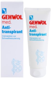 Gehwol Med Antitranspirant-Creme zur Verminderung der Schweißbildung für Füssen