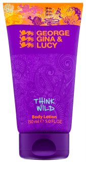 George Gina & Lucy Think Wild leite corporal para mulheres 150 ml