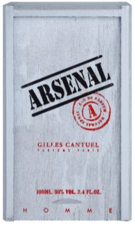 Gilles Cantuel Arsenal Platinum parfémovaná voda pro muže 100 ml