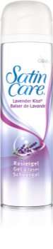 Gillette Satin Care Lavender Kiss Shaving Gel For Women