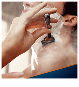 Gillette Fusion Proglide Flexball brivnik + nadomestne glave 2 ks