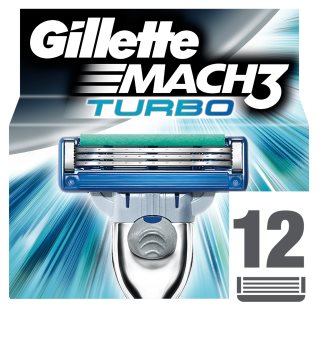 Gillette Mach 3 Turbo Replacement Blades
