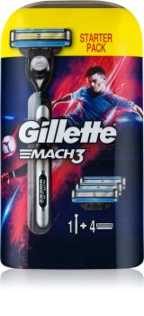 Gillette Mach 3 brivnik + nadomestne britvice 3 kos