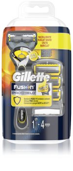 Gillette Fusion Proshield holicí strojek + náhradní břity 4 ks