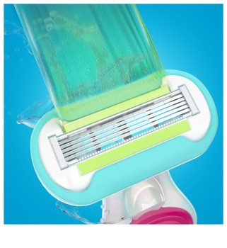 Gillette Venus Snap maquinilla de afeitar de viaje + recambios de cuchillas 4 uds