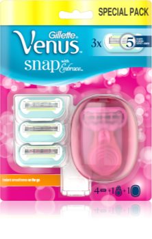 Gillette Venus Snap aparelho de depilação de viagem + refil de lâminas 4 pçs