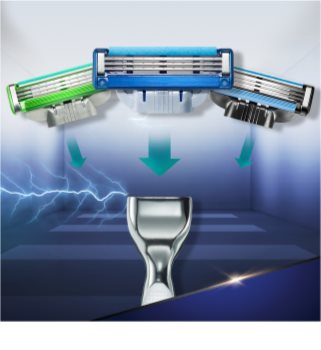 Gillette Mach 3 Turbo Kosmetik-Set III.