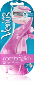 Gillette Venus Spa Breeze Razor + 2 Replacement Heads