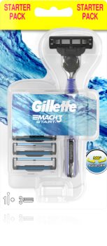 Gillette Mach 3 Start holicí strojek + náhradní břity 3 ks
