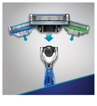 Gillette Mach 3 Start holicí strojek + náhradní břity 3 ks