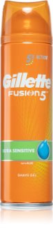 Gillette Fusion 5 pena za britje za občutljivo kožo