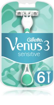Gillette Venus 3 sensitive Disposable Razors 6 pcs
