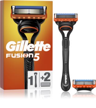Gillette Fusion rasoio + lame di ricambio 2 pz