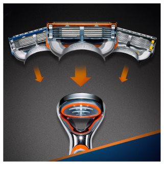 Gillette Fusion Power baterijski brivnik