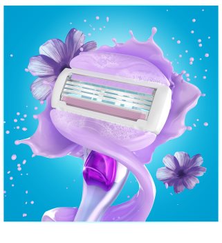 Gillette Venus Breeze recambios de cuchillas 4 uds