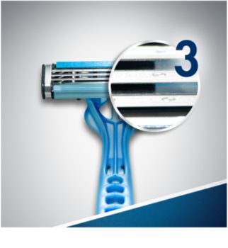 Gillette Blue 3 jednorazové žiletky