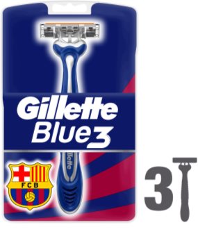 Gillette Blue 3 FCBarcelona brivnik za enkratno uporabo