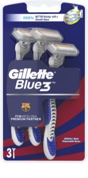 Gillette Blue 3 FCBarcelona brivnik za enkratno uporabo
