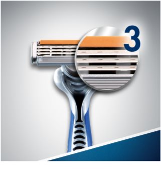 Gillette Blue 3 FCBarcelona brivnik za enkratno uporabo