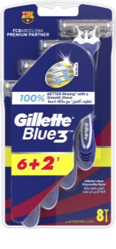 Gillette Blue 3 FCBarcelona Einweg-Rasierapparat
