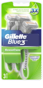 Gillette Blue 3 Sense Care brivnik za enkratno uporabo