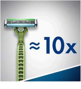 Gillette Blue 3 Sense Care brivnik za enkratno uporabo